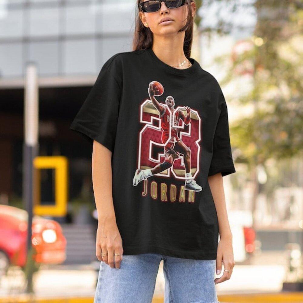 Michael Jordan Shirt, Basketball Tee, Sports Fan T-Shirt